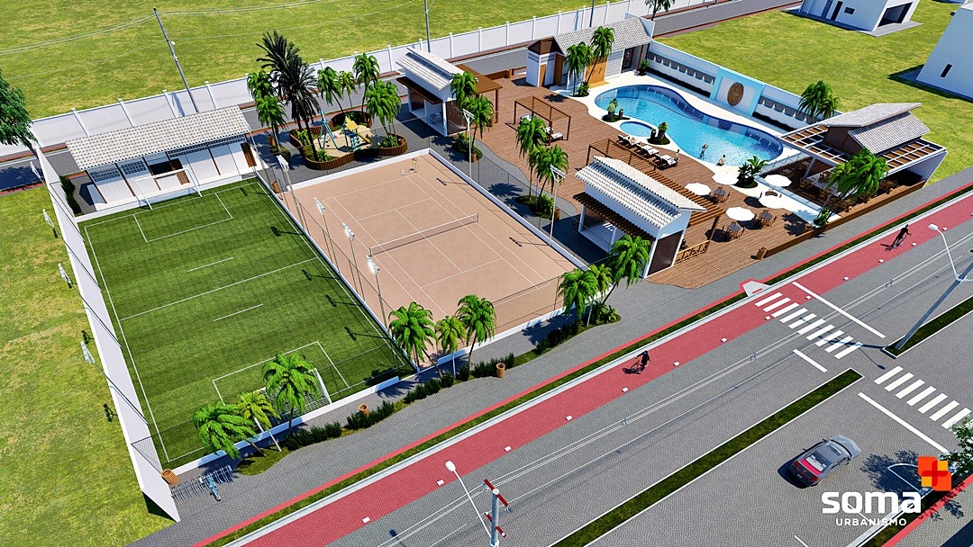 área de lazer e clube do golden guriri