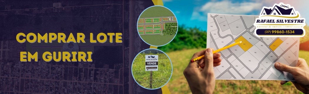 Comprar loe em Guriri com corretor Rafael Silvestre
