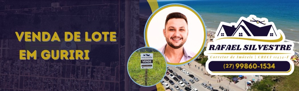 Venda de Lote em Guriri São Mateus com o melhor corretor
