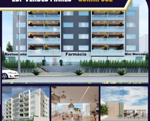 Apartamentos com vista para o mar em Guriri