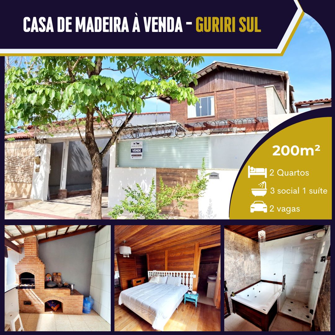 casa de madeira à venda guriri sul
