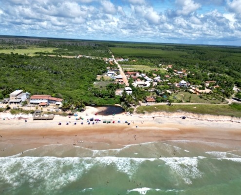 Costa Dourada BA - Foto aérea
