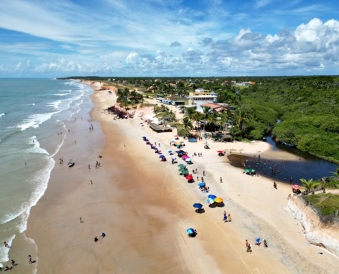Costa Dourada BA - Foto aérea