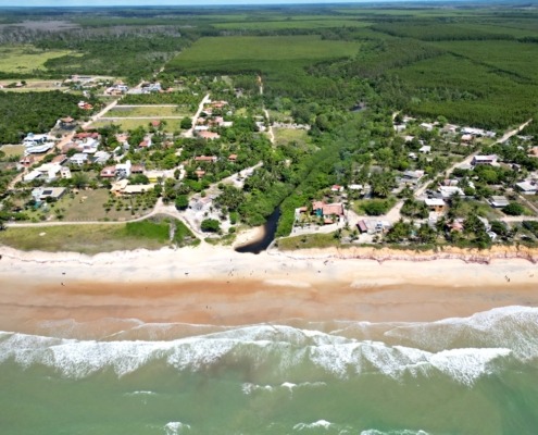 Costa Dourada BA - Foto aérea