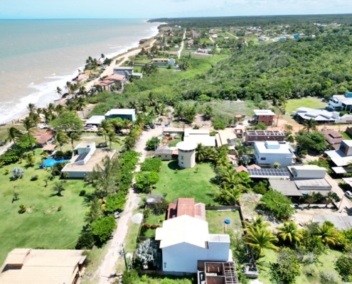 Vista aérea Triplex com 6 suítes