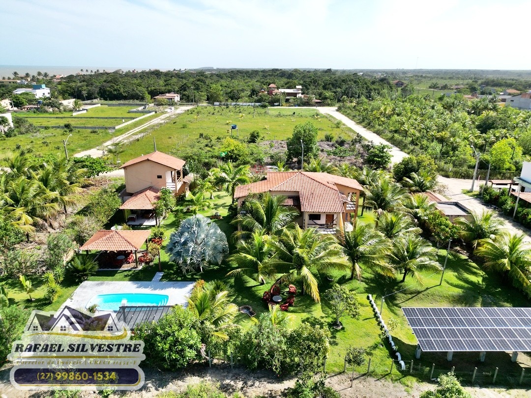Vista aérea atras Pousada a venda em Costa Dourada BA