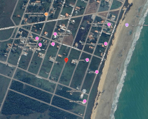 Lote 18 quadra 98 à venda em Costa Dourada Sul à 200m da praia